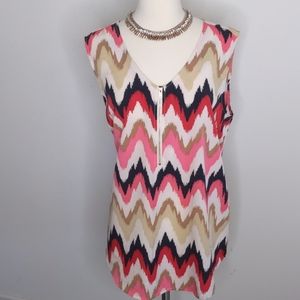 Tacera Women's Tank Blouse Size PXL